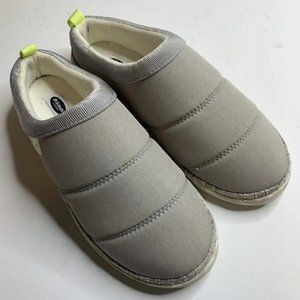 Dr Scholls Cozy Vibes Gray Indoor Outdoor Slippers Womens Size 8.5